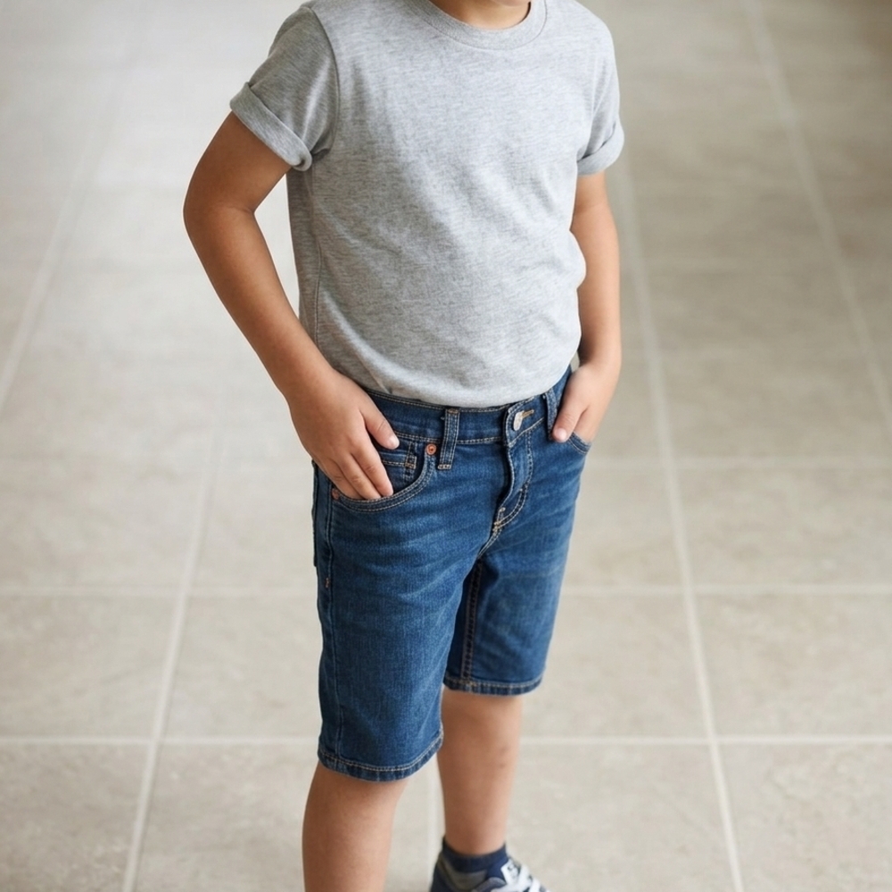 Levi's Blue Denim 511 Slim Jeans